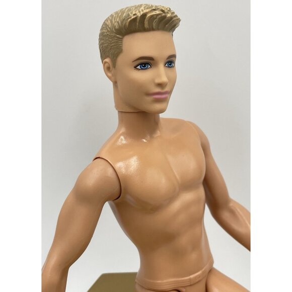 Barbie Ken Doll Fashionista Blonde Hair & Blue Eyes 12" Tall Mattel - Picture 10 of 11